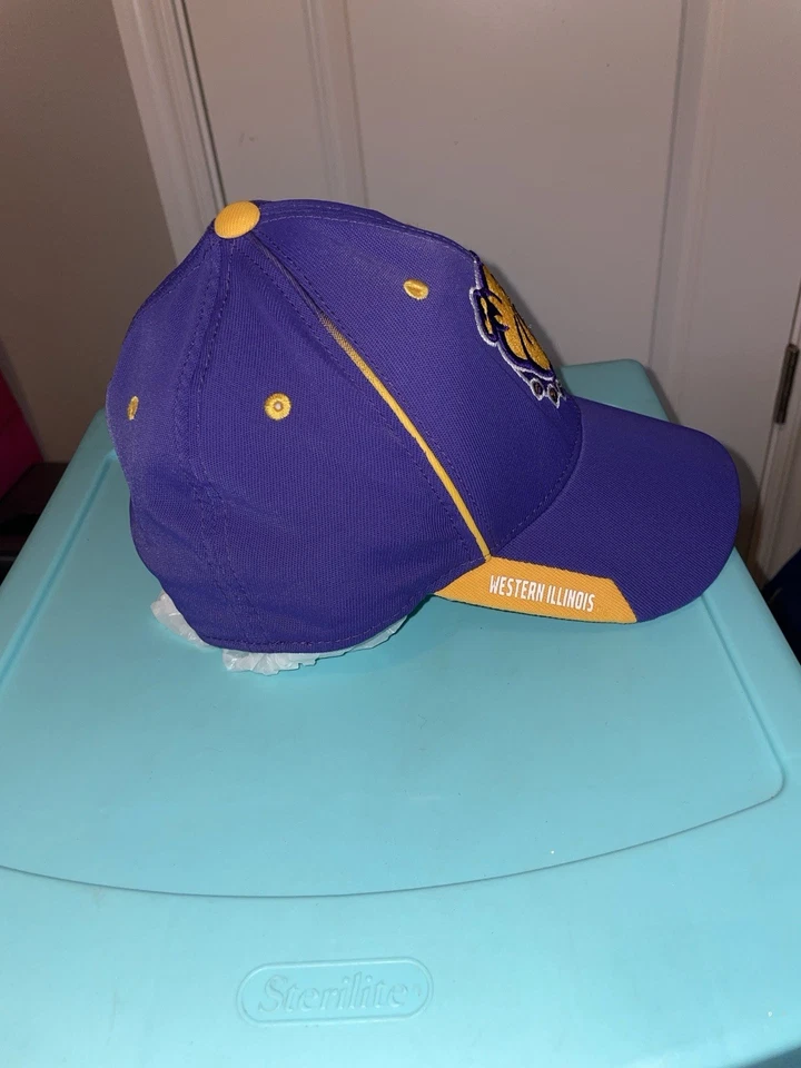 Gorra de béisbol Western Illinois cuellos de cuero S/M Foto 4 de 4