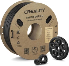 Creality Hyper PLA-CF 3D Printer Filament, 1.75mm Carbon Fiber High Speed PLA 50