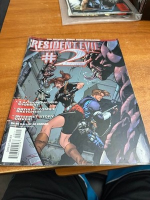 Resident Evil 2 The Official Comic Book Magazine, Summer 1998 front cover issue