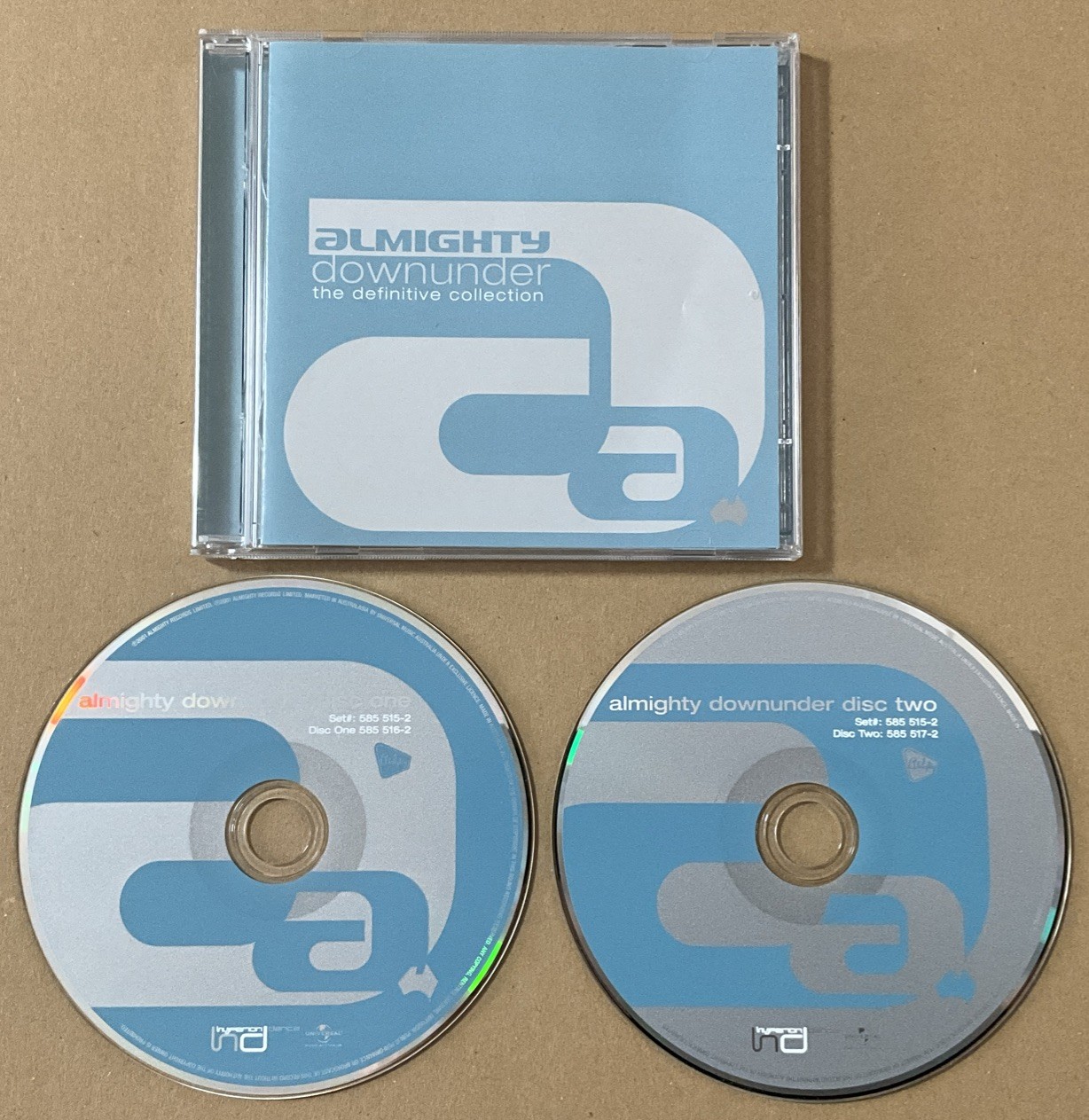Almighty Downunder CD Kylie Minogue Steps Pet Shop Boys Geri Hi NRG Trance 2001