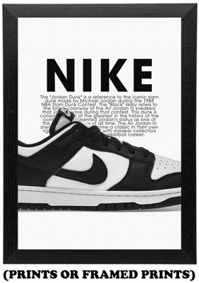 Nike Dunk / Air Jordan 3 Turnschuhe Basketball Turnschuhe Poster Print A5 A4 A3 #130