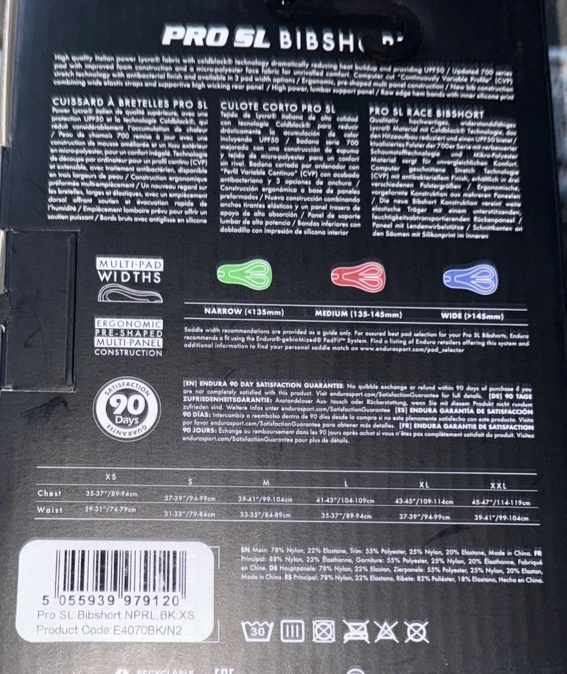 Endura Pro SL Bib Shorts - Image 4 of 4