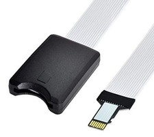 Micro-SD TF Memory Card Kit Male to SD Female Soft Flat FPC Cable Extender MEW