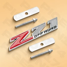 Front Grille Metal Badge Emblem For Sierra Colorado Tahoe Silverado Z71 Off Road