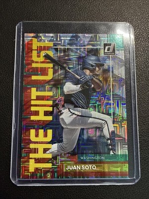 2022 Panini Donruss - The Hit List Juan Soto #THL-2 Vector