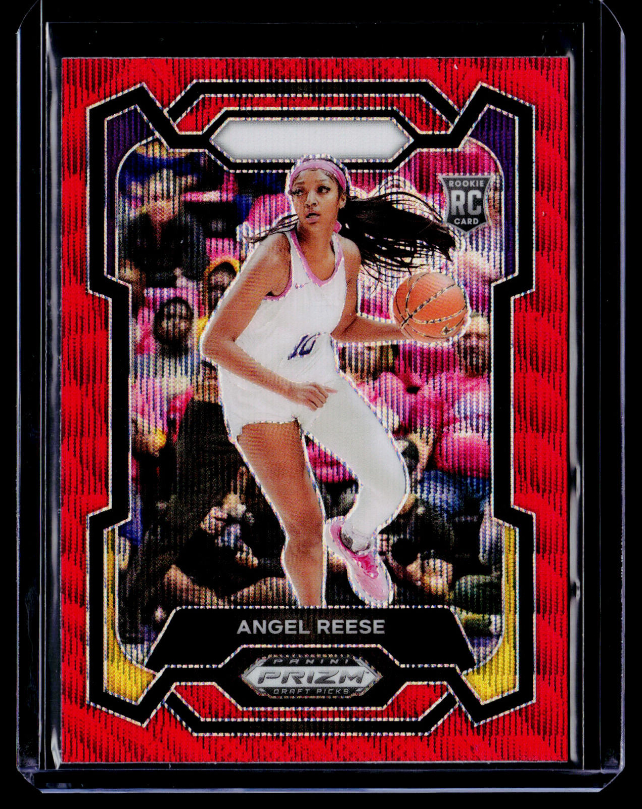 2024 Panini Prizm Draft Picks #38 Red Wave Angel Reese