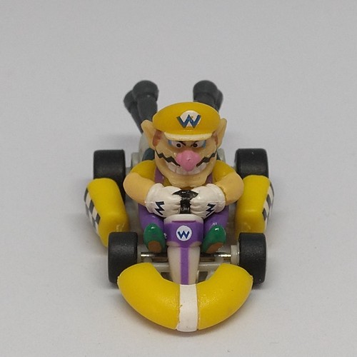 Wario Mario Kart Wii Pull Back Car Suntory Coffee Boss 2008 Nintendo Japanese - Picture 10 of 12