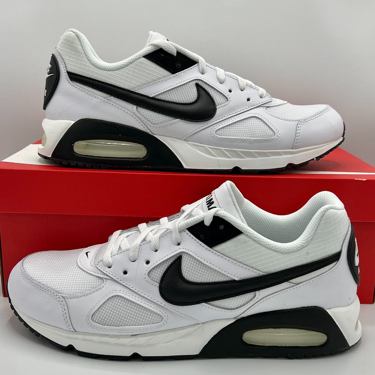 Nike Air Max IVO Shoes White Black Athletic Sneakers 580518