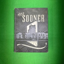 EXCELLENT + PLUS 1952 University of Oklahoma Sooner Yearbook OU #A