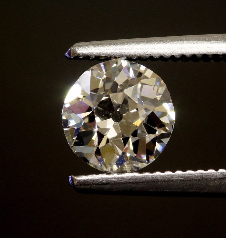 GIA loose certified 1.15ct VS2 K Old European diamond circular Earth mined