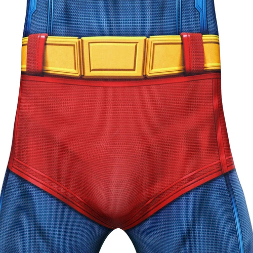 Superman Legacy Clark Kent Jumpsuit Cape Cosplay Costume Superman Cloak Outfits - Picture 18 of 29