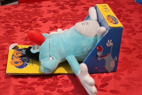 Peluche oggy et les cafards en boite JEMINI 2009 Marc du pontavice - Photo 3/12