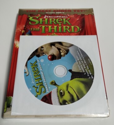 Shrek the Third (DVD, 2007, Full Screen Version) With Bonus Holiday Music Disc