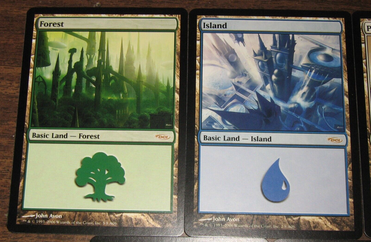 Magic MTG Ravnica DCI Arena Promo John Avon Land Set 2006 - Swamp