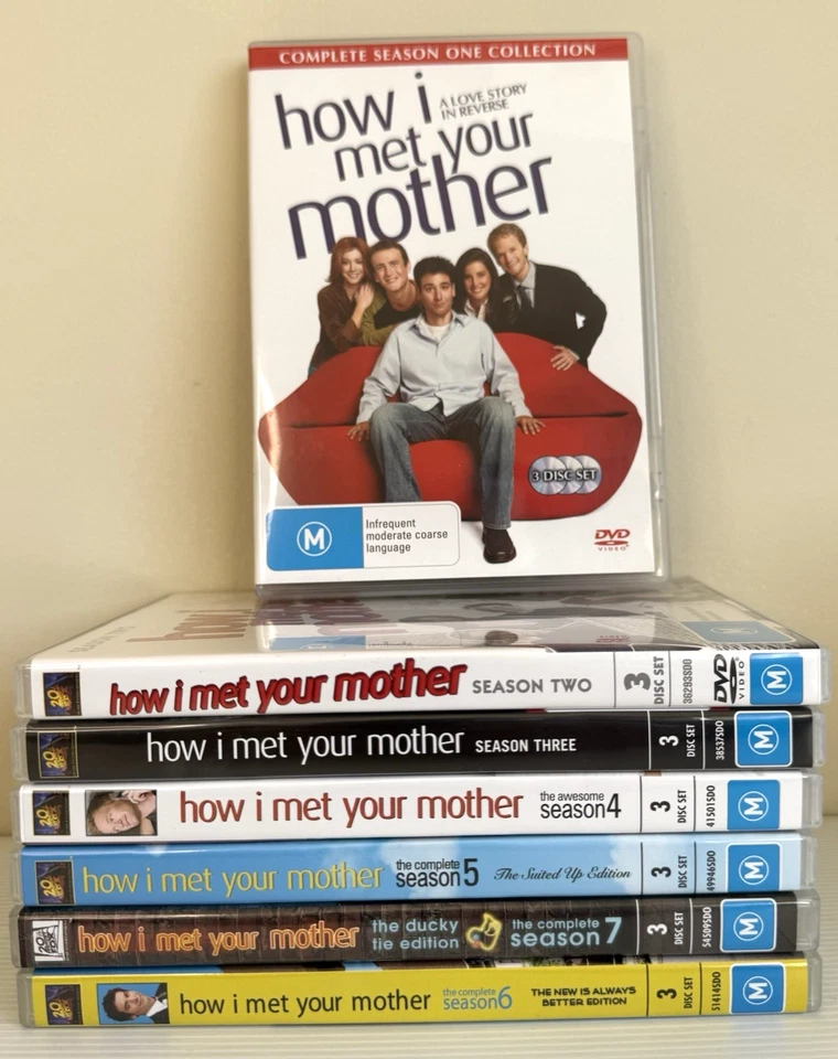 How I Met Your Mother Season 1-9 Full Series 1 2 3 4 5 6 7 8 9 DVD Zone 4 - Image 4 of 4