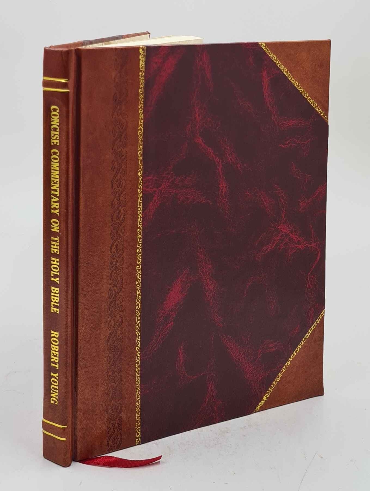 Concise Commentary On The Holy Bible, Being A Companion To The N [Leather Bound]