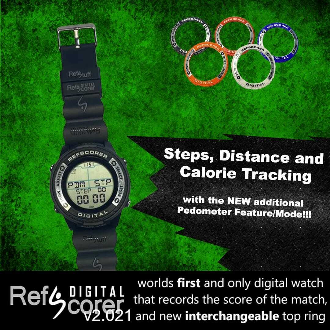RefStuff RefScorer Digital Football Referee Watch - Record