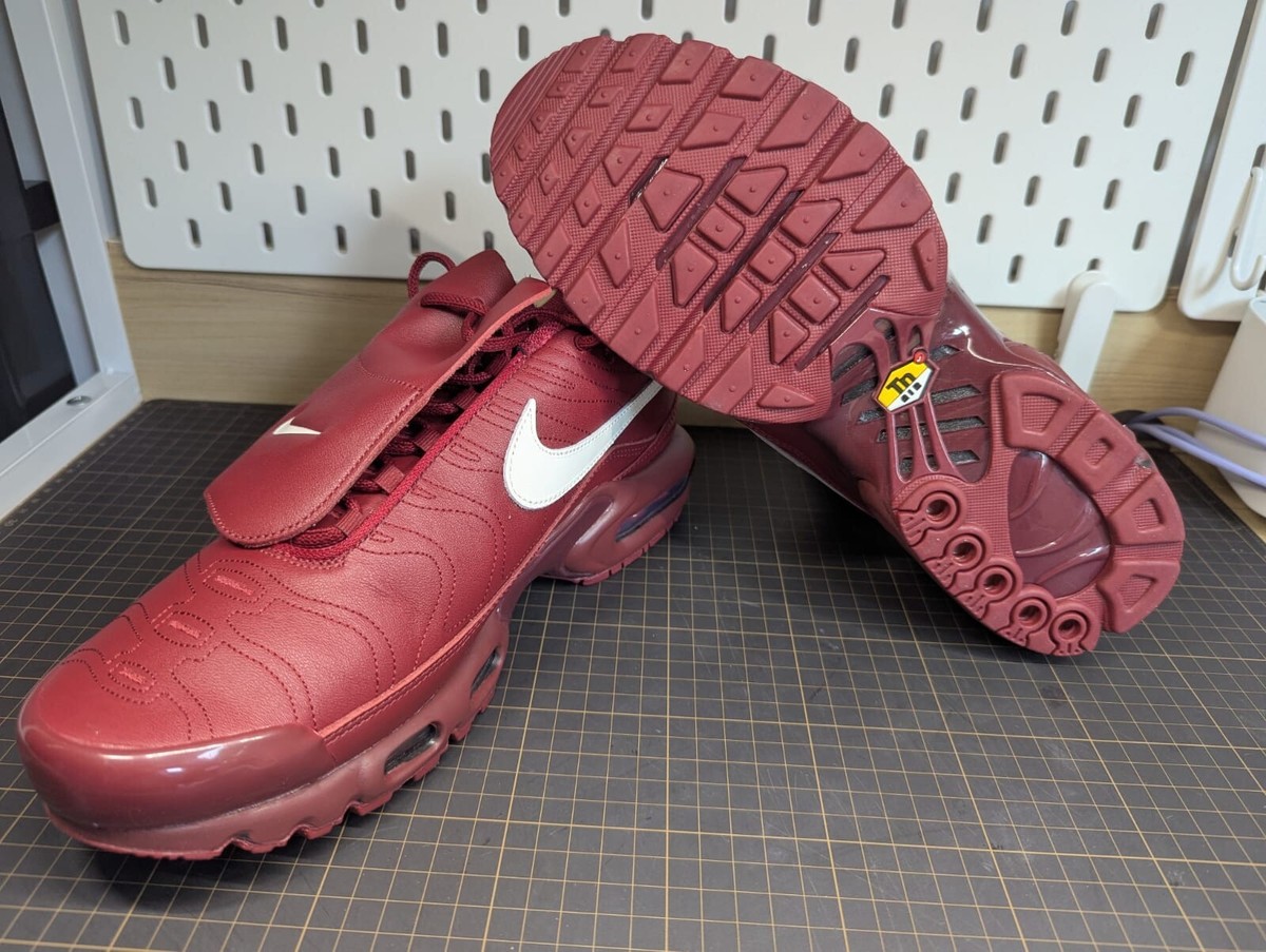 US11 OR US13 Nike Air Max Plus Team Red/Sail HM5654-600