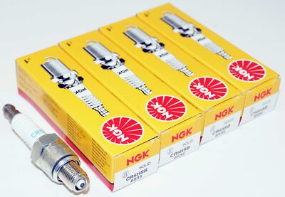 #ad Genuine NGK 6535 Nickel Spark Plug CR5HSB Marine Lawn amp; Garden Generators 4 Pack $16.92