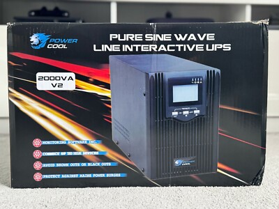 PowerCool Smart UPS 2000VA LCD Display