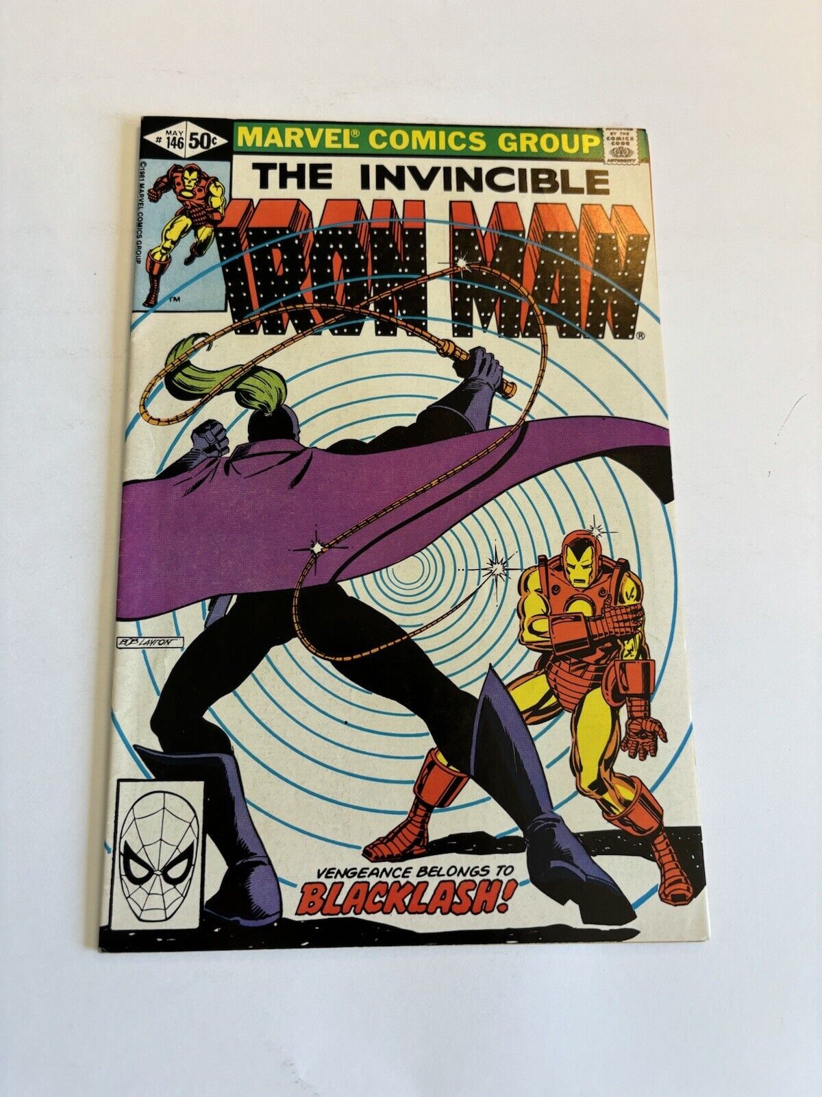 Iron Man 146,157 - 1981 Bronze Age Avengers  1st Mark Scariotti Blacklash Layton