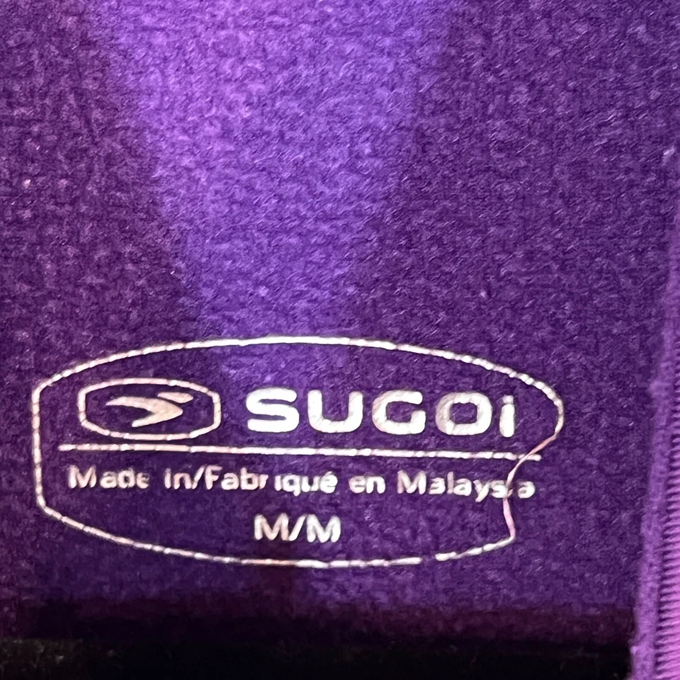 Sugoi Midzero Zip Womens Medium Purple 1/4 Zip Cycling Outdoors Performance - Image 3 of 4