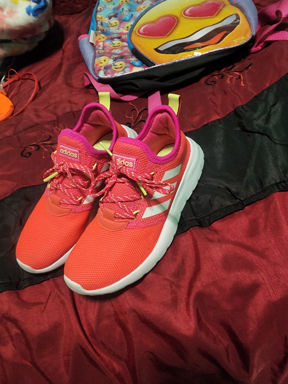 adidas EG3042 Lite Racer Rbn Kids Girls Sneakers Shoes Casual – Pink – Size adidas EG3042 Lite Racer Rbn Kids Girls Sneakers Shoes Casual – Pink – Size