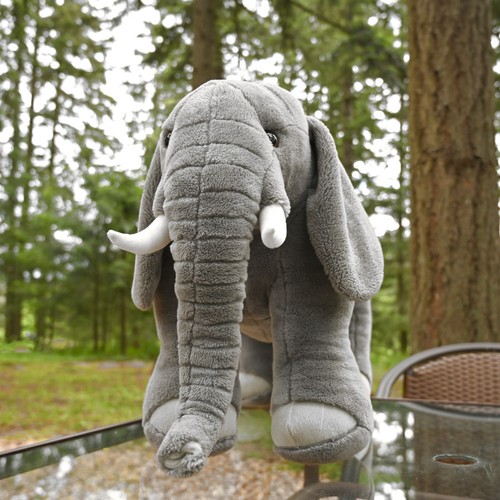 SOFT Cute Melissa And Doug XL Elephant Stuffed Animal Toy Plush stuffy HUGGABLE! - Picture 8 of 10