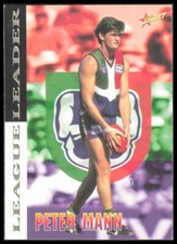 AFL 1996 Select League Leader Fremantle Peter Mann 364 Football Card CB-1-1-B-29