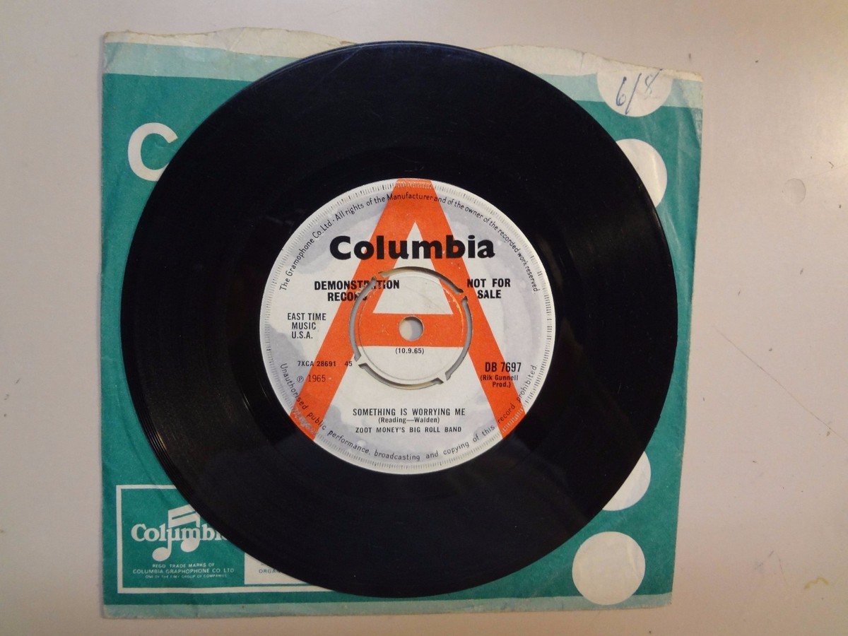 ZOOT MONEY BIG ROLL BAND: Something Is Worrying Me-U.K. 65