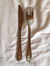 ALITALIA Flugzeugbesteck/ Airlinebesteck AZ- SKYTEAM - Gabel & Messer - neu