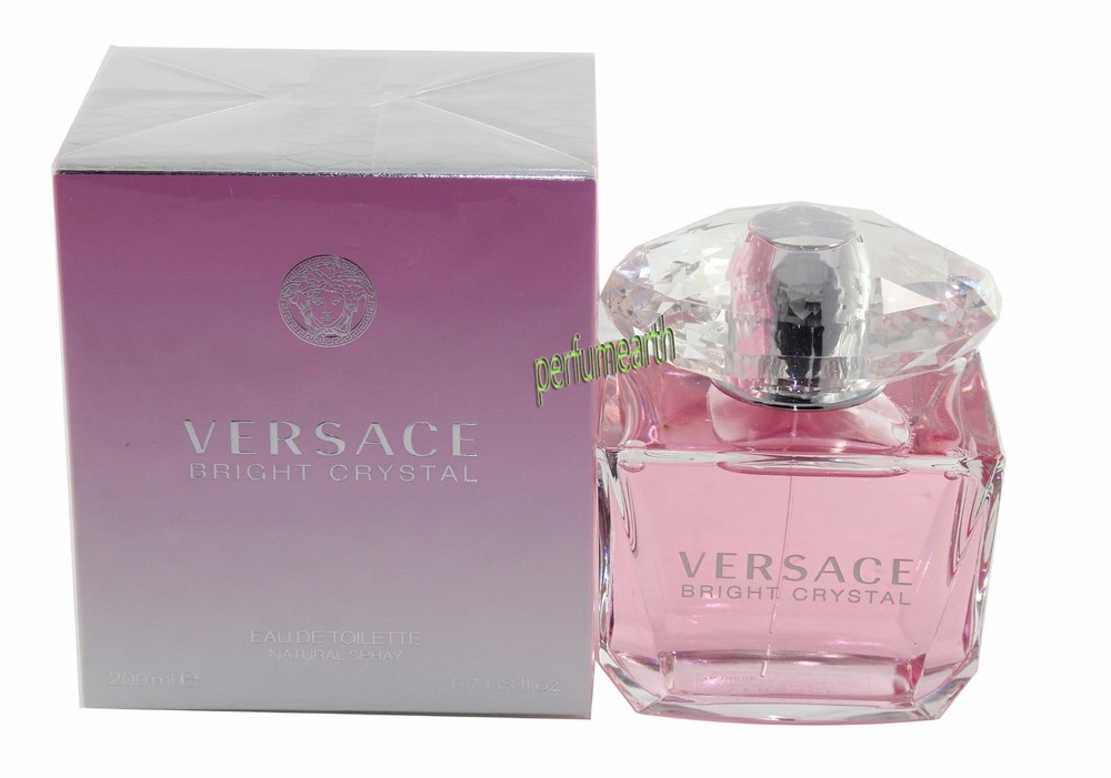 Versace Bright Crystal By Versace 6.7/6.8 / 200ml EDT SPRAY For Women New In Box