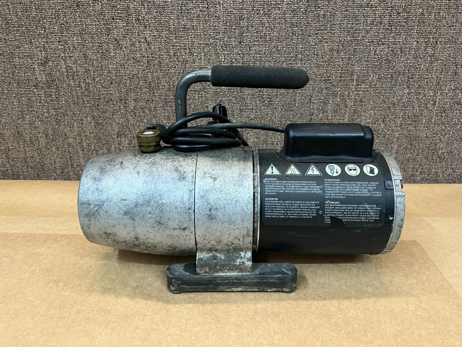 Yellow Jacket 93600 Bullet 2 Stage Vacuum Pump 7 CFM eBay