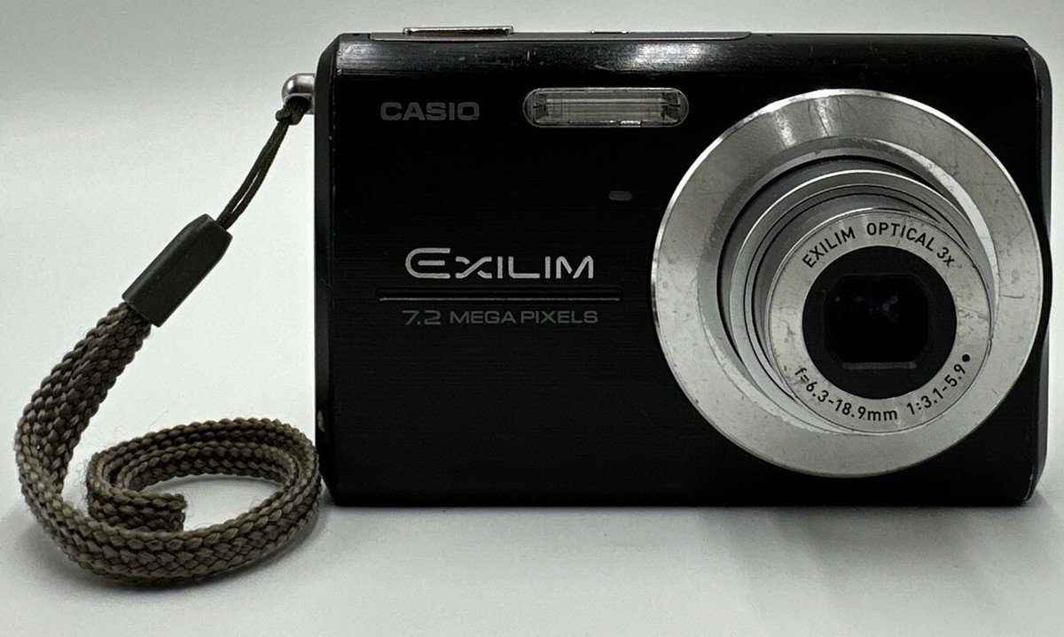 Casio Exilim EX-Z75 7.2 Mega Pixel Compact Camera UNTESTED NO