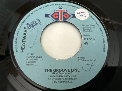 Heatwave - The Groove Line 7'' Vinyl Single Record