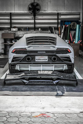 Forge Carbon Fiber Rear Trunk Spoiler Wing For Lamborghini Huracan LP580 LP610