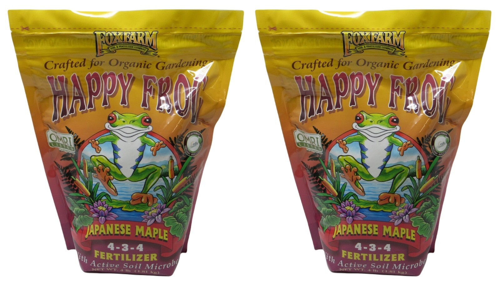 NEW 8 lbs FoxFarm Happy Frog Japanese Maple ORGANIC Fertilizer 434 (2