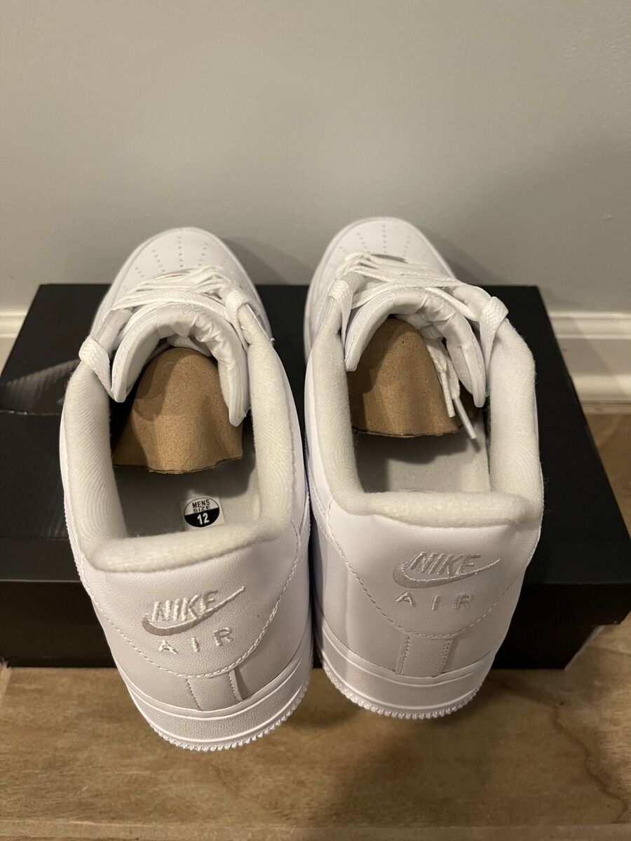 Nike Air Force 1 Low Supreme White - Size 12 / 13 (Damaged Nike Air Force 1 Low Supreme White - Size 12 / 13 (Damaged