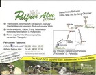 NICE ADVERTISING PHOTO POSTCARD - PALFNER ALM SEIDLWINKLTAL WOERTH AUSTRIA — photo 2