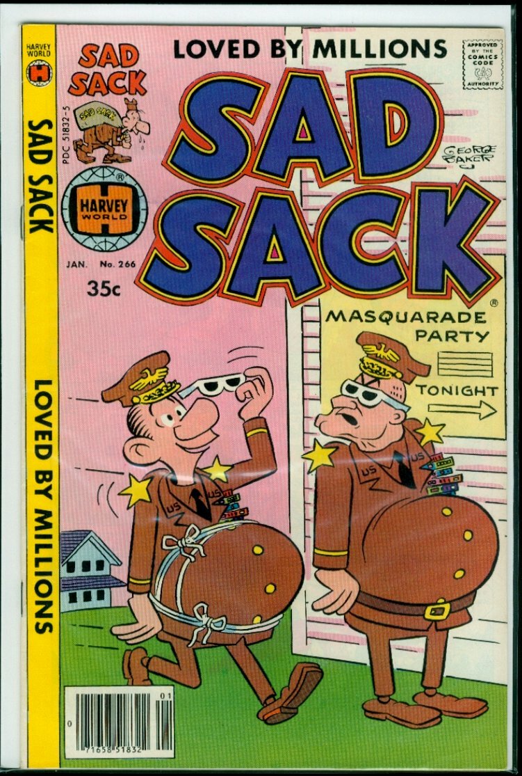 Harvey Comics SAD SACK #266 FN 6.0 | eBay