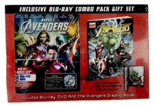 Marvel's Avengers Exclusive Blu-Ray Combo Pack Gift Set Blue-ray & DVD & Novel