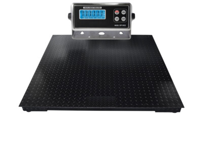 40'' x 40'' Industrial Digital Floor Scale with indicator Capacity 2500 Lb X .5 Lb