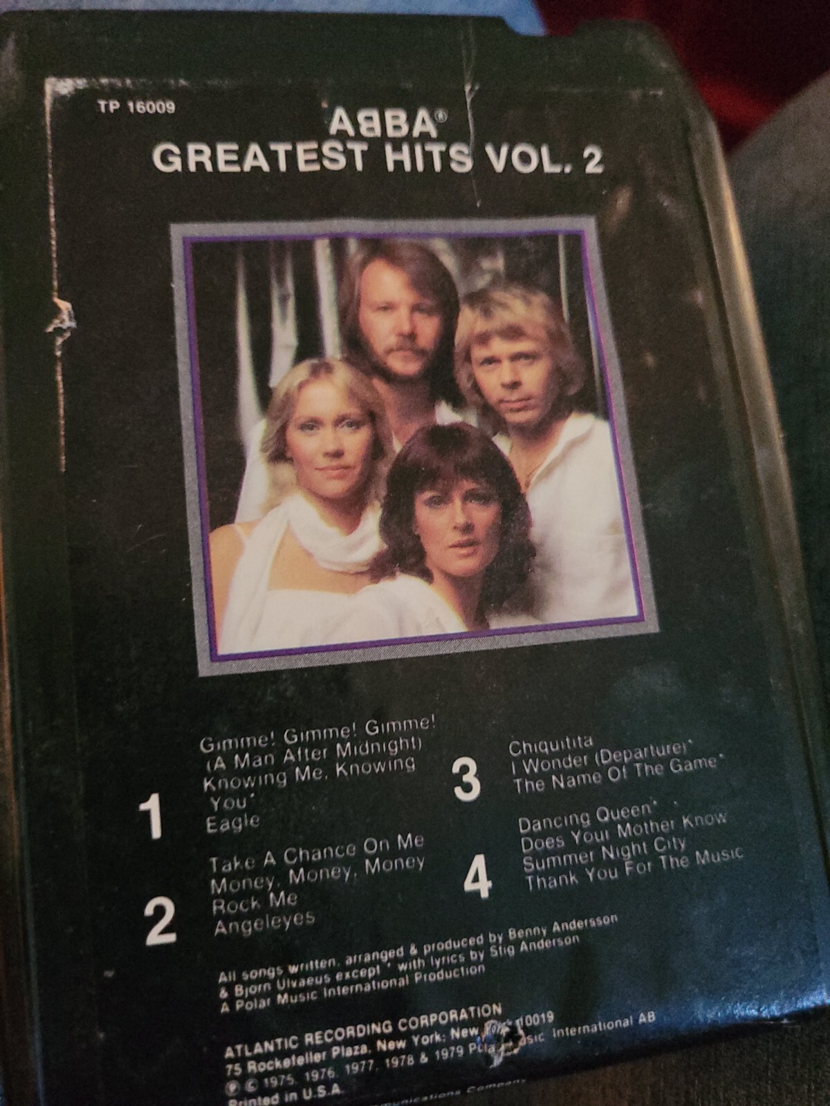 Vintage 8 Track Tape - ABBA Greatest Hits Volume 2 VG TESTED | eBay