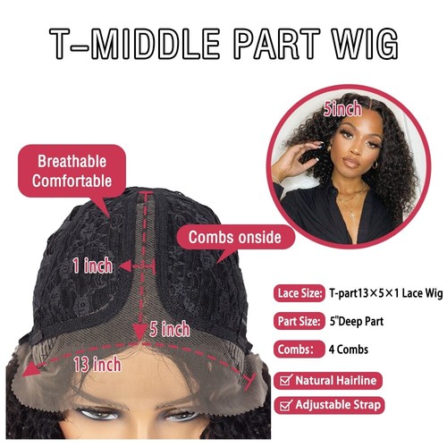 Bob Lace Wig Deep Water Curly Wave Human Hair Wig Natural Hair Short Closure Wig - Picture 6 of 18