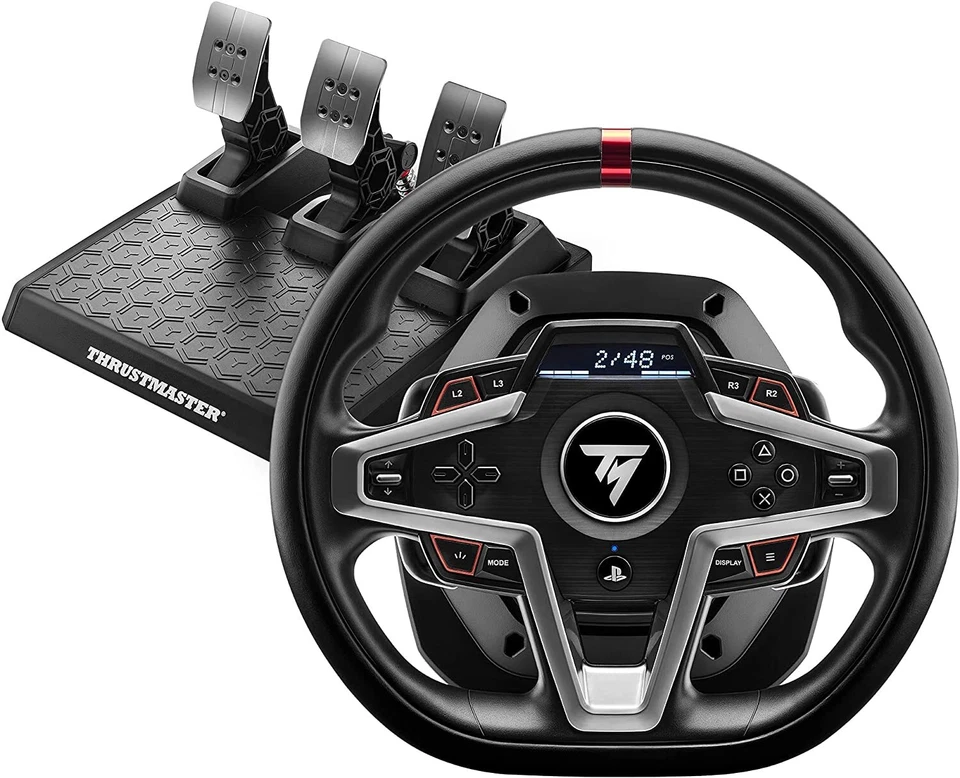 THRUSTMASTER VOLANTE T248 + PEDALIERA HYBRID DRIVE PC/PS4/PS5 copia