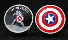 CAPTAIN AMERICA FUN COLLECTIBLE CHALLENGE COIN SUPER HERO COINS NEW