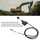 <!--F#f_0-->Excavator Throttle Control Cable Replacement 2.5 Meter Manual Flexible Throttle<!--F/-->
