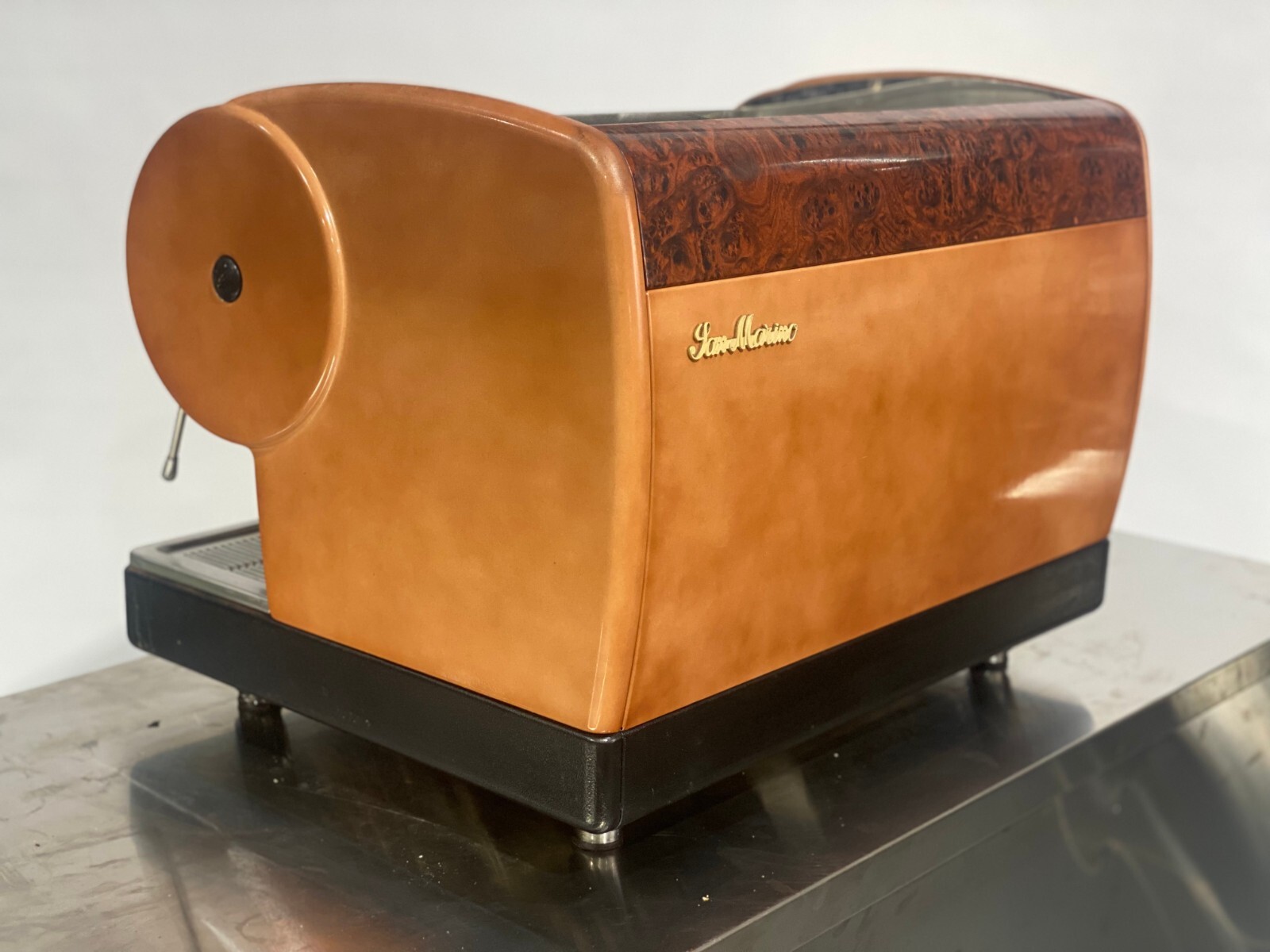 San Marino Lisa 2 Group Brier Wood Commercial Coffee Machine eBay