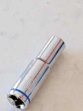 Quinn 3/8 Inch Drive 6 Point Metric Deep Socket(s) Blue Band - PICK YOUR SIZE