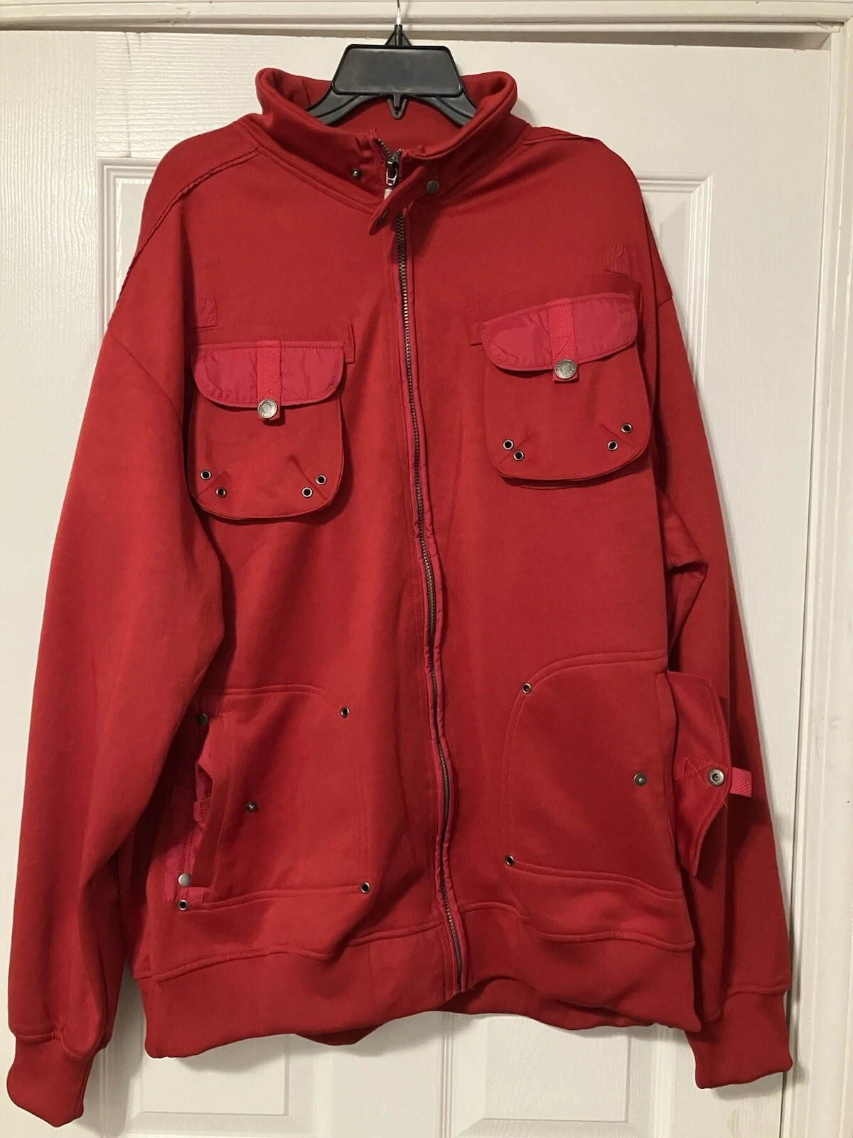 Veste rouge homme Taikun Supreme Commander taille 3XL
